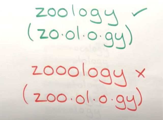 Zoology pronciation